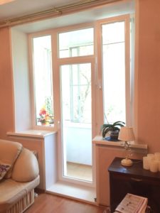 Алюминиевая дверь для балкона GFTD874